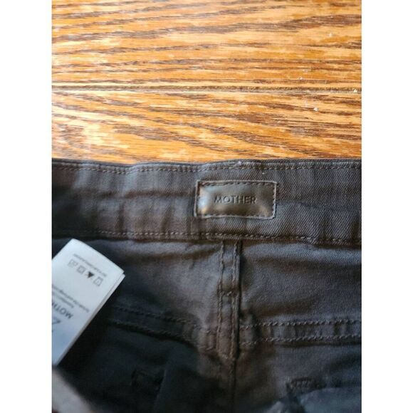 MOTHER The Looker Ankle Fray Jeans  in Guilty As Sin  Size 25 - Picture 3 of 7